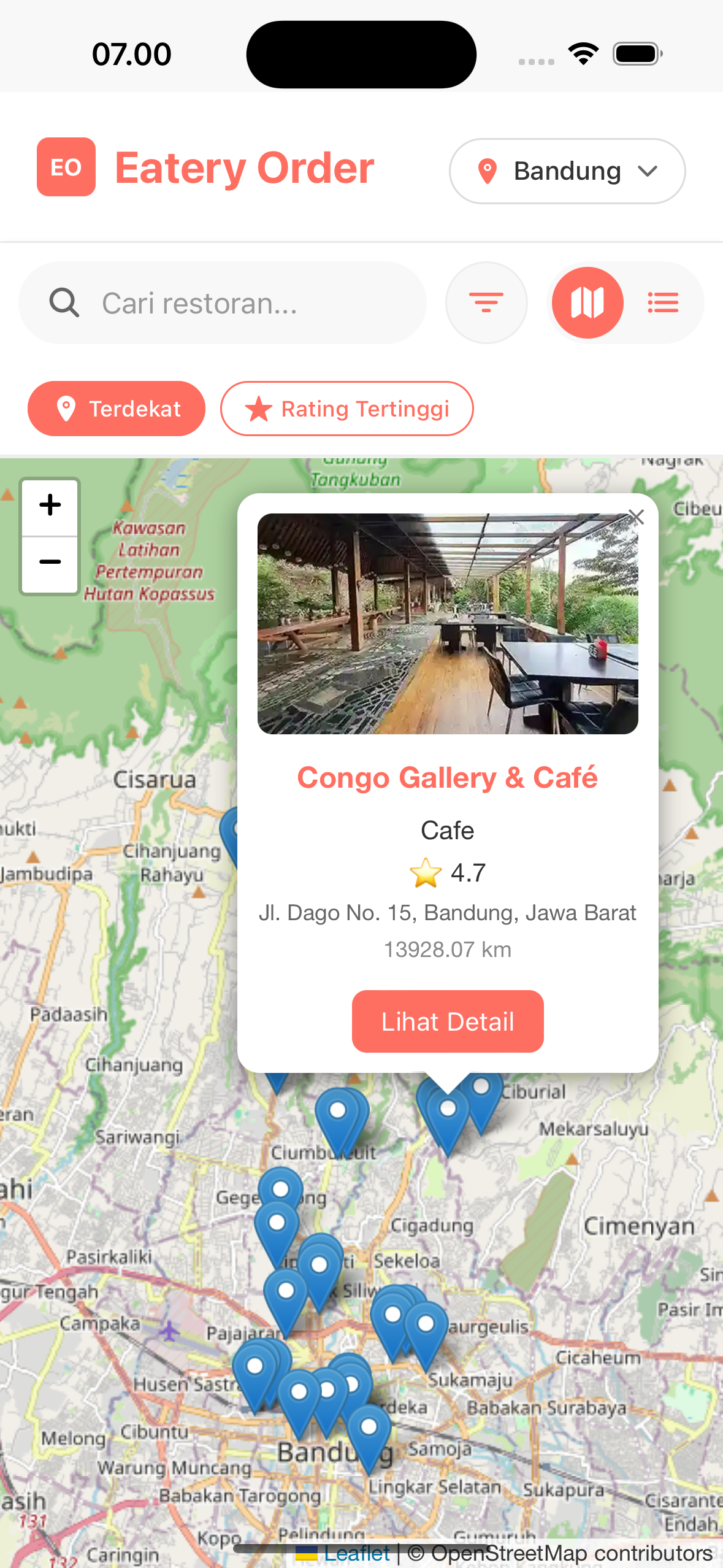 Map View